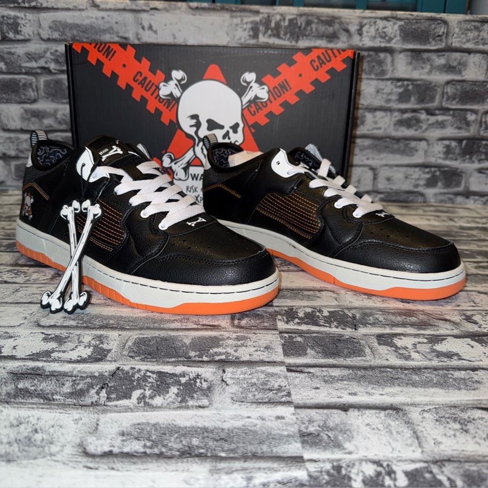 SKELETOR SNEAKERS (HAZARD BLACK) Size 11 Brand New In Box 100% Authentic Rare